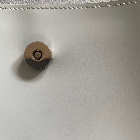 Miniso Japan Pastel Blue Mini Purse Bag with Silver Hardware and Magnetic Clasp - Picture 6 of 7